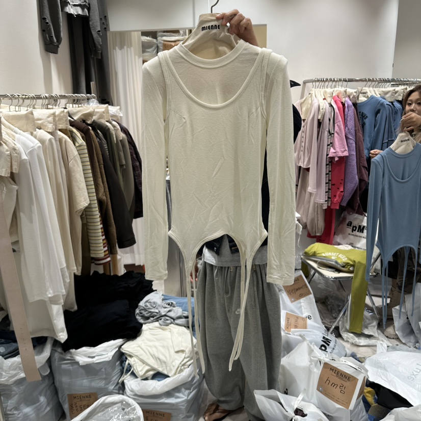 MIENNE韓國直郵女裝新品時尚人氣推薦真品熱賣休閑套裝MIENNE套裝圖色1