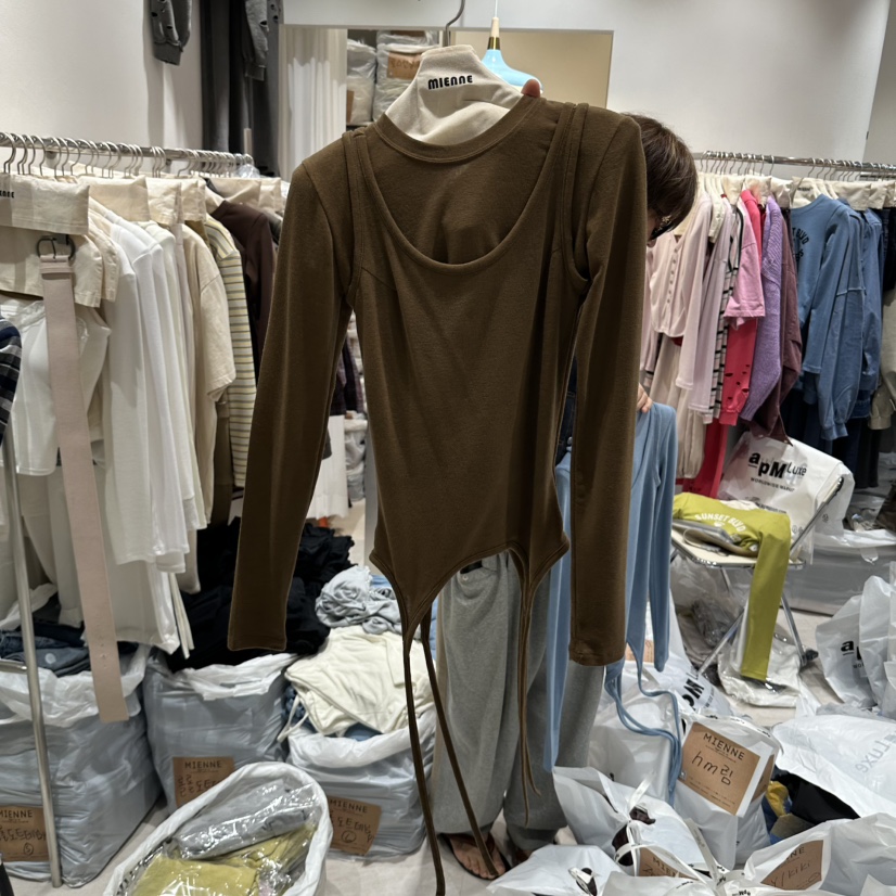 MIENNE韓國直郵女裝新品時尚人氣推薦真品熱賣休閑套裝MIENNE套裝圖色3
