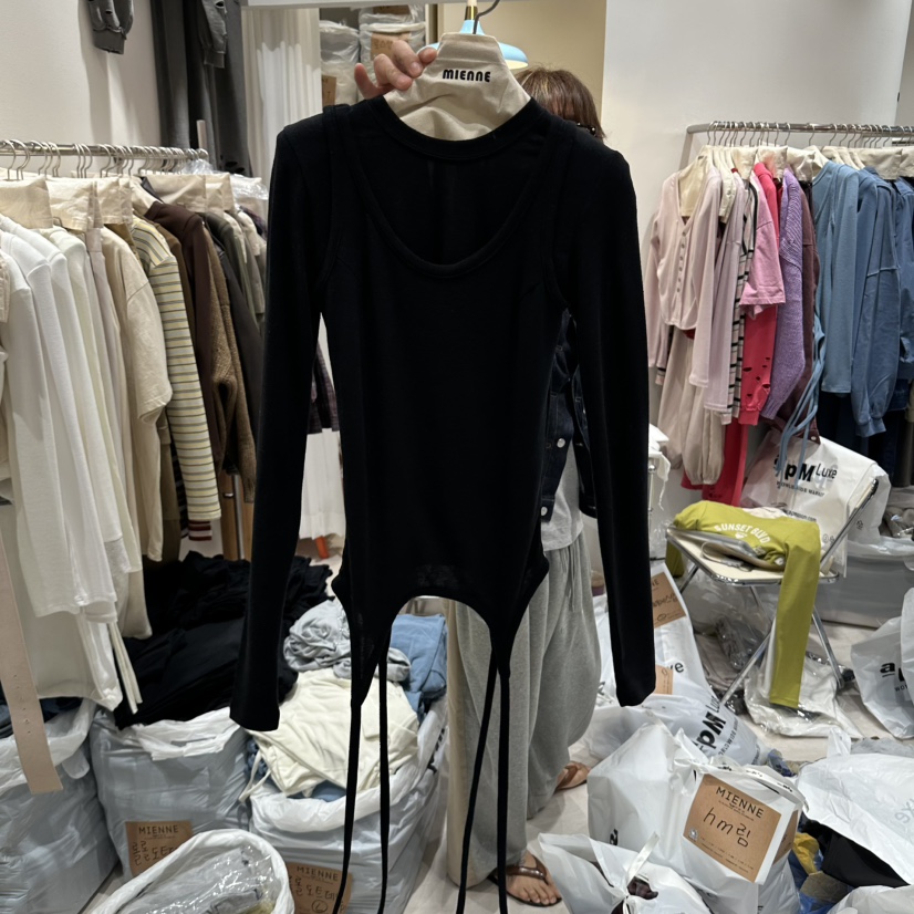 MIENNE韓國直郵女裝新品時尚人氣推薦真品熱賣休閑套裝MIENNE套裝圖色4