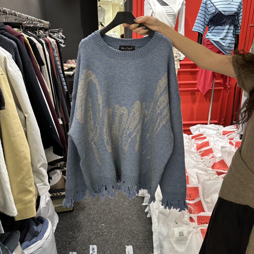 RARE CLOSET東大門直郵女裝新款時尚休閑人氣熱賣推薦毛衣RARE CLOSET毛衣圖色1