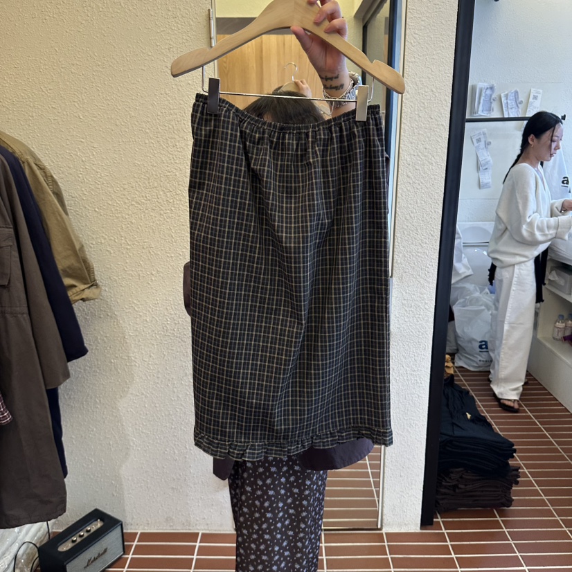CHOI-L東大門直郵女裝新款休閑時尚熱賣推薦半身裙中短裙CHOI半身裙/中短裙圖色2