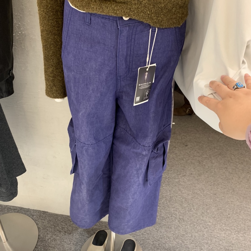 MAG東大門實拍女裝新款休閑人氣推薦真品時尚熱賣休閑褲口袋SALONDEMAG休閑褲圖色1