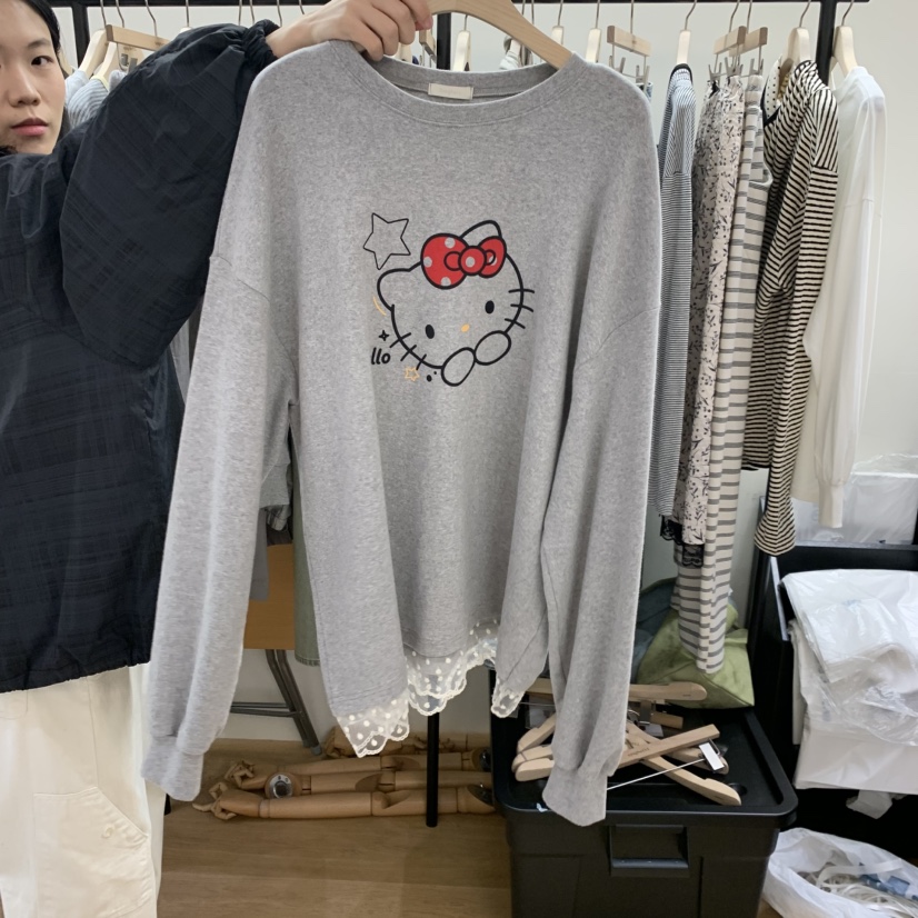 SPAGHETTI東大門代購女士新品熱賣時尚推薦真品休閑人氣衛衣spaghetti衛衣圖色1