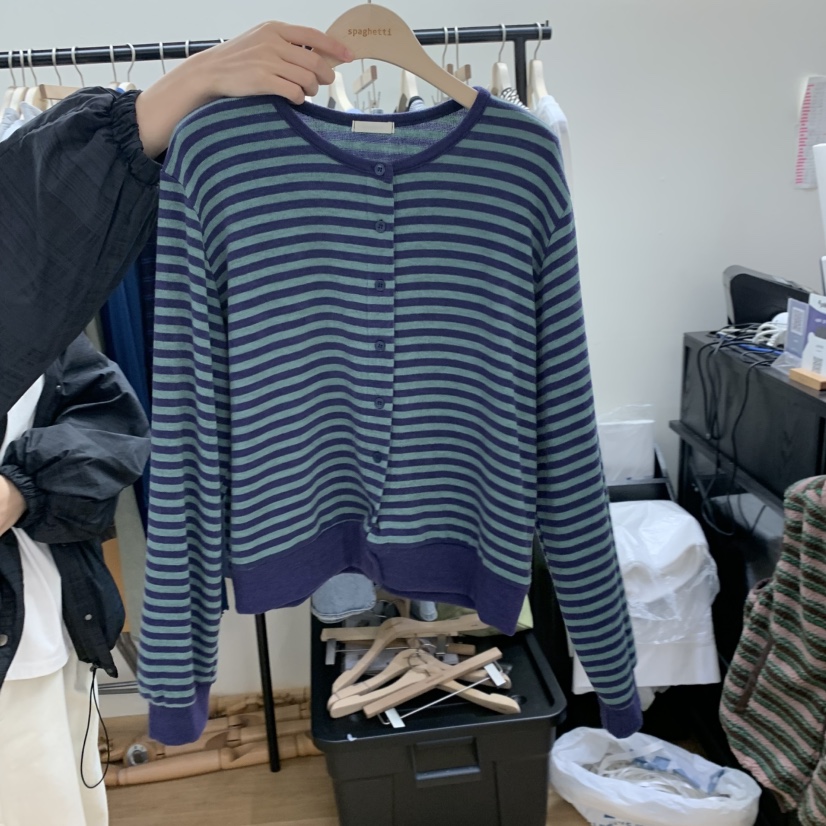 SPAGHETTI韓國直郵女士新品真品人氣休閑時尚推薦熱賣開衫spaghetti開衫圖色1