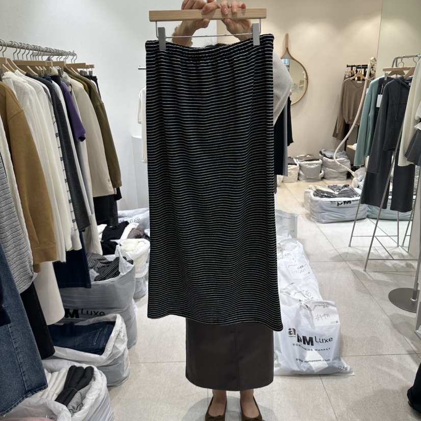 GRACIA韓國直郵女士新品真品熱賣推薦休閑時尚人氣長裙彈力GRACIA長裙