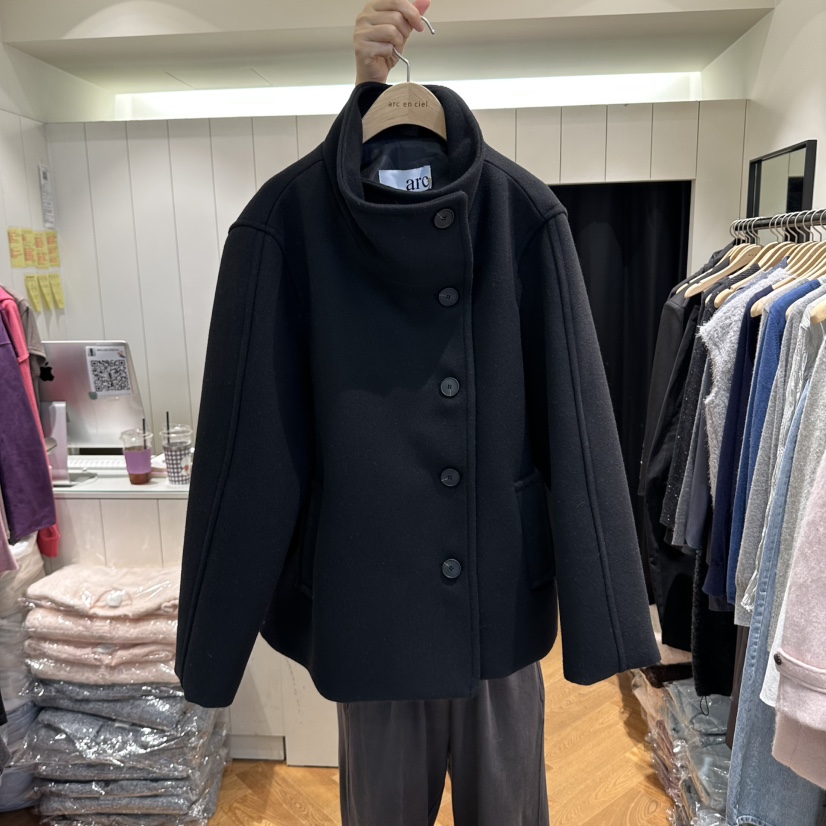 ARC韓國代購女士新品熱賣休閑時尚人氣推薦真品短款大衣arc en ciel短款大衣圖色3