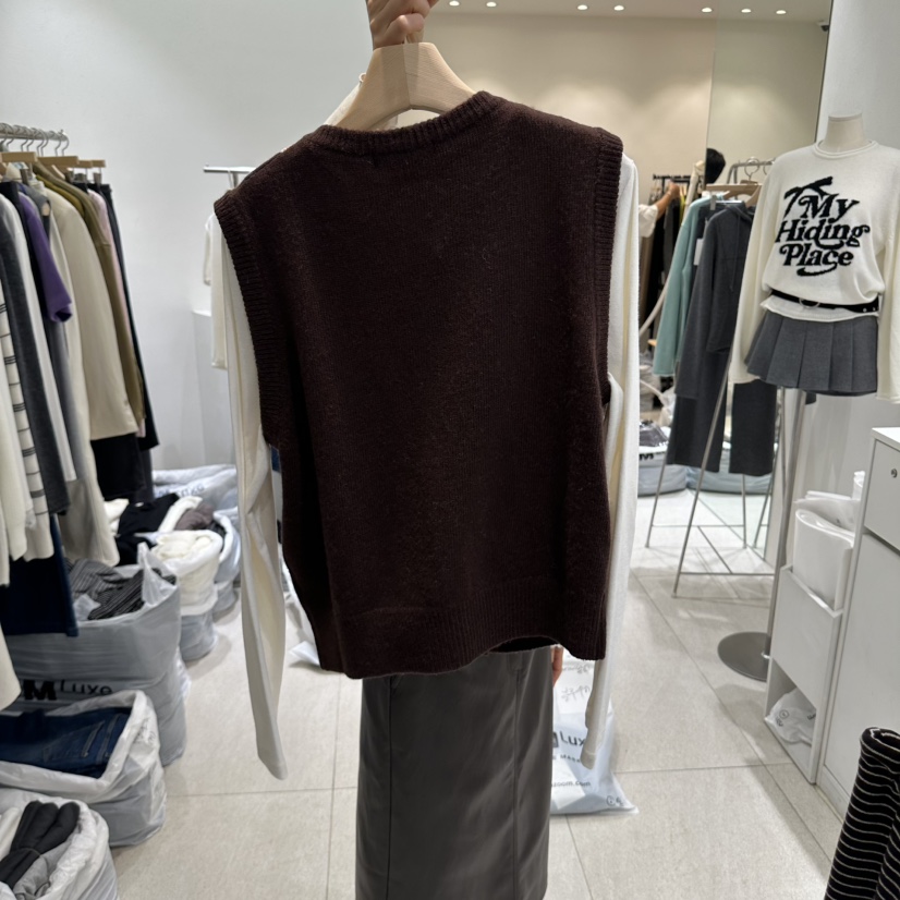 GRACIA東大門代購女裝新品推薦熱賣時尚真品馬甲不含內搭GRACIA馬甲