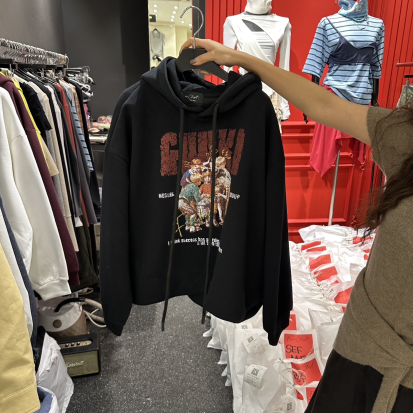 RARE CLOSET東大門直郵女裝新品熱賣時尚休閑推薦人氣衛衣RARE CLOSET衛衣圖色4