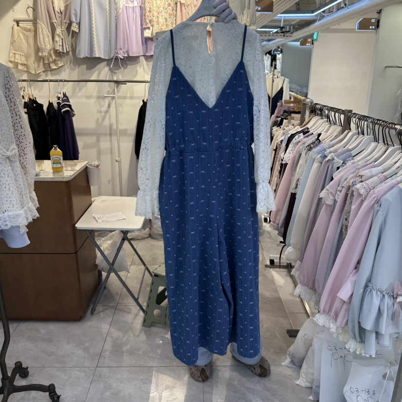 PAPA東大門直郵女裝新品推薦熱賣休閑真品背帶褲不含內搭Papaine/HALMADE背帶褲