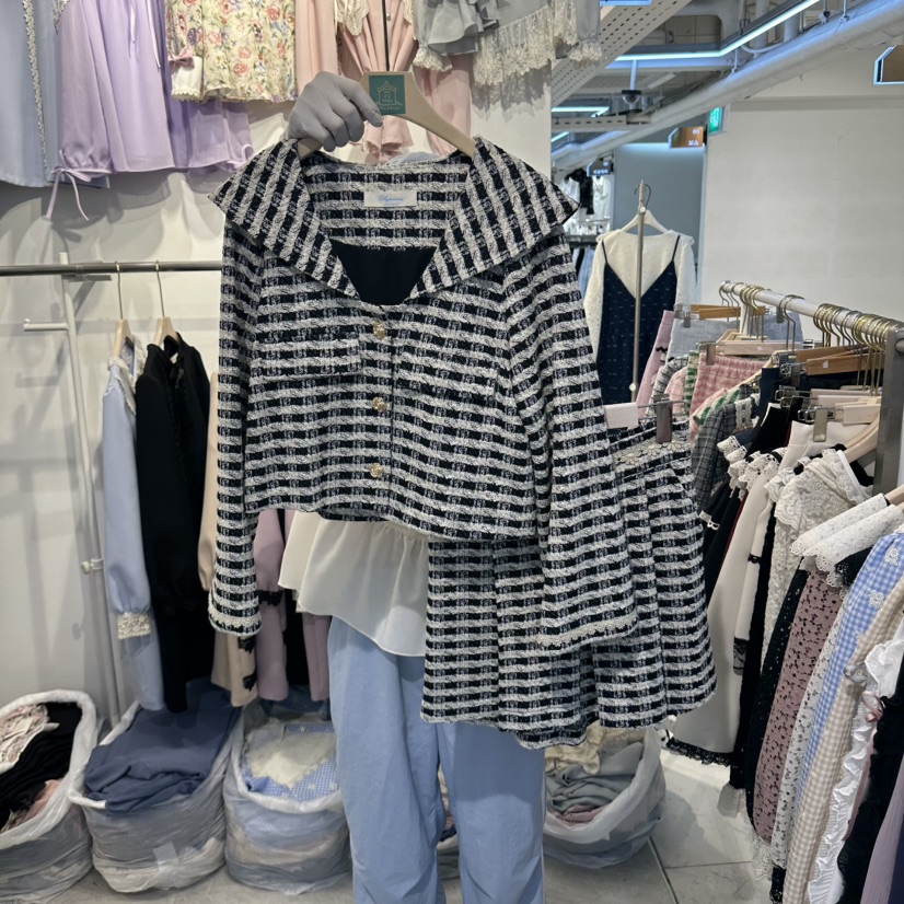 PAPA東大門代購女士新品熱賣人氣時尚推薦休閑真品套裝Papaine/HALMADE套裝圖色3