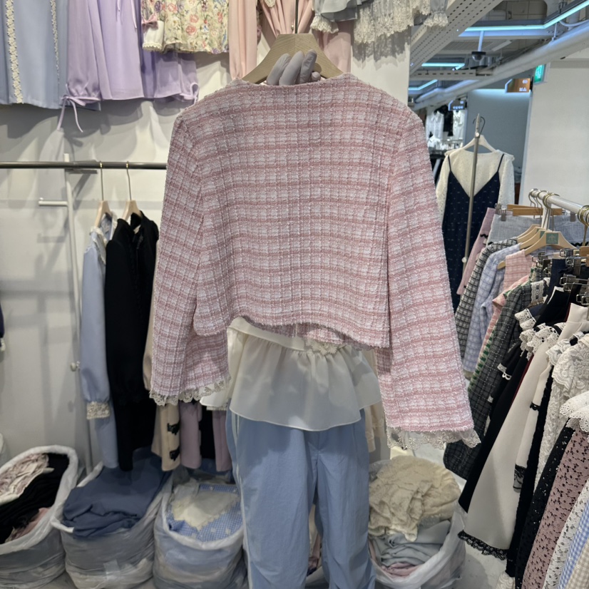 PAPA韓國直郵女裝新品時尚休閑熱賣人氣推薦真品夾克Papaine/HALMADE夾克