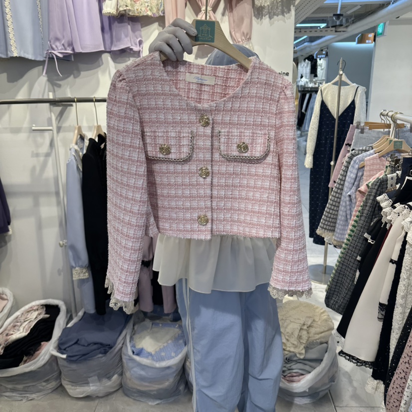 PAPA韓國直郵女裝新品時尚休閑熱賣人氣推薦真品夾克Papaine/HALMADE夾克圖色1