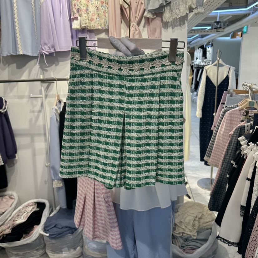 PAPA韓國直郵女士新品休閑人氣推薦真品時尚熱賣短褲Papaine/HALMADE短褲圖色2