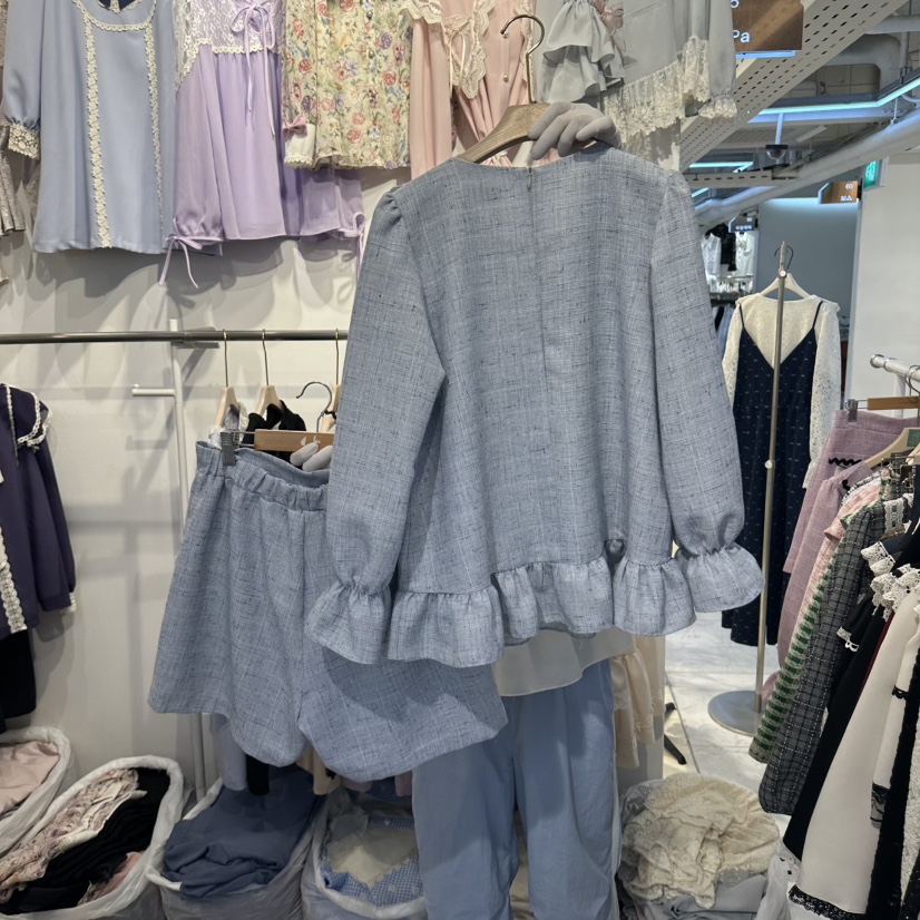 PAPA東大門代購女裝新品休閑人氣真品熱賣推薦時尚套裝Papaine/HALMADE套裝