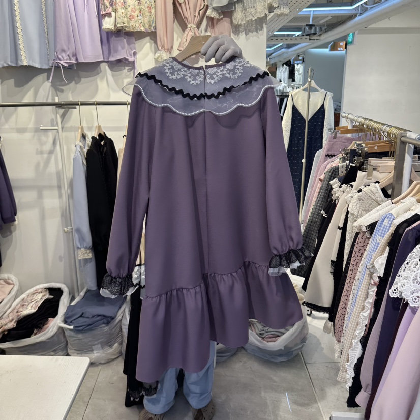 PAPA韓國代購女士新款休閑熱賣人氣推薦真品時尚連衣裙Papaine/HALMADE連衣裙