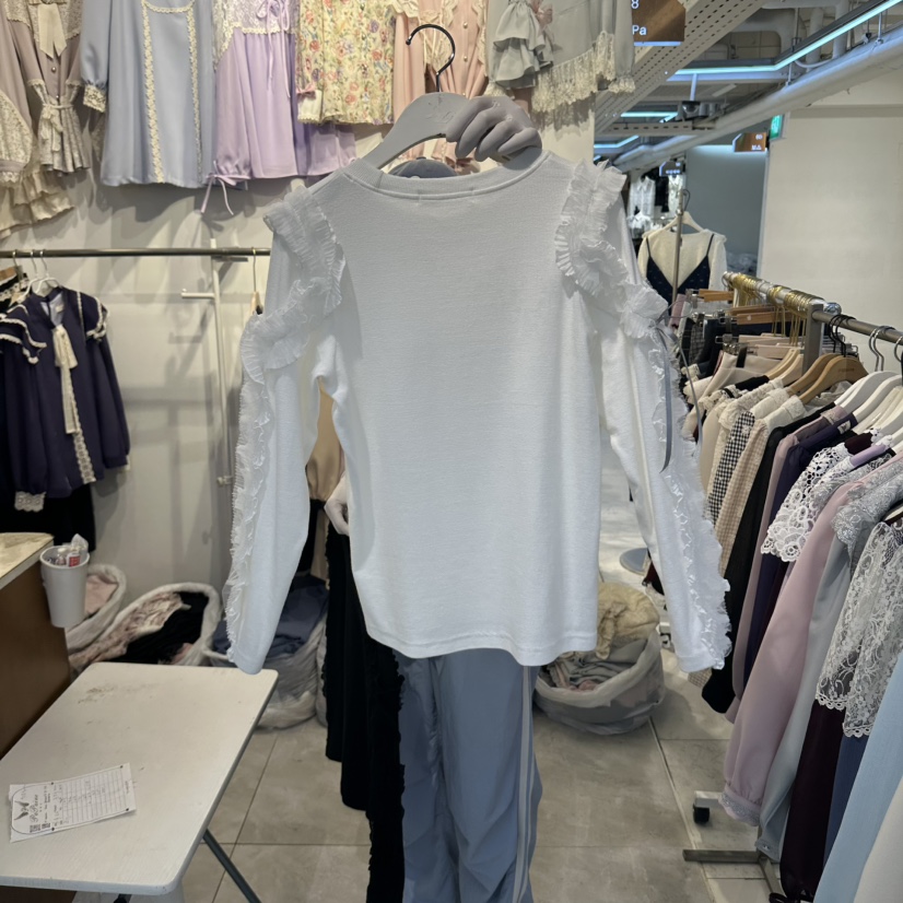 PAPA東大門實拍女士新品熱賣推薦時尚休閑真品人氣長袖T恤Papaine/HALMADE長袖T恤