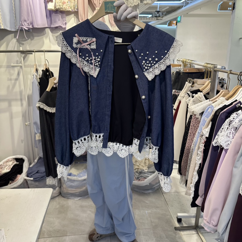 PAPA東大門實拍女士新款時尚休閑推薦人氣真品熱賣夾克Papaine/HALMADE夾克圖色2