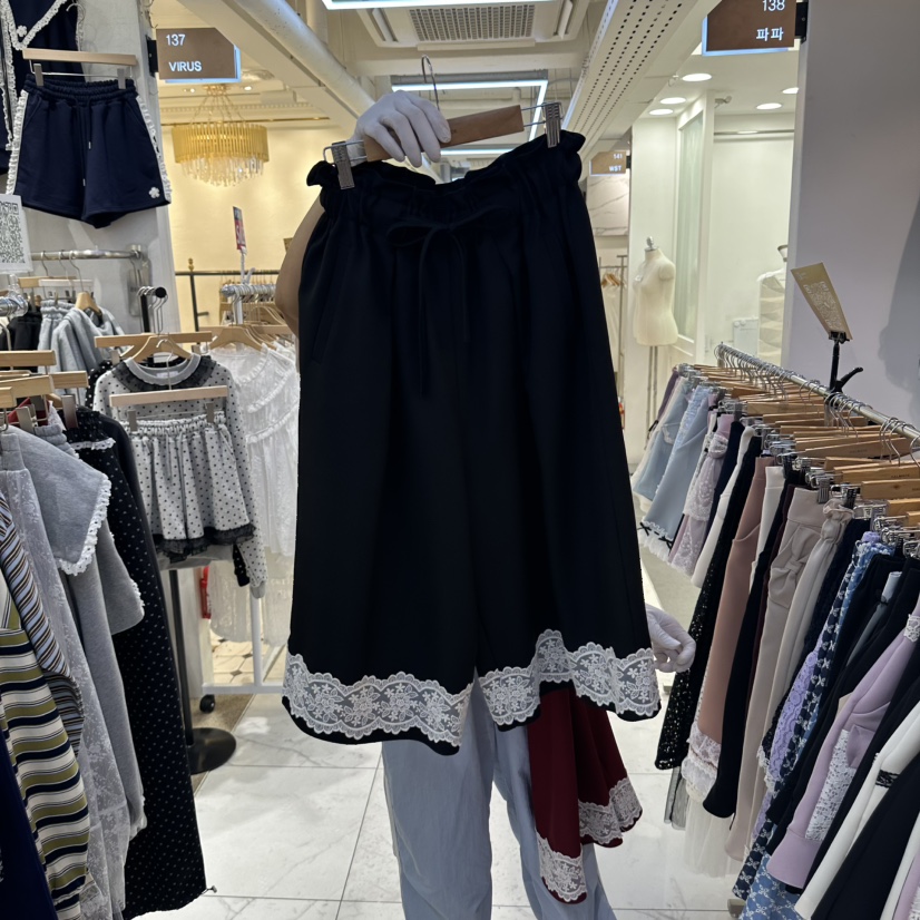 PAPA東大門代購女士新品熱賣推薦時尚人氣休閑真品短褲Papaine/HALMADE短褲圖色3