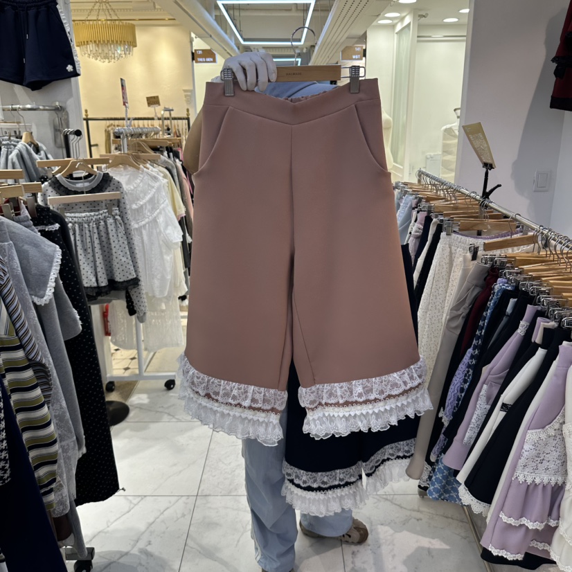 PAPA東大門實拍女士新品時尚推薦人氣真品休閑熱賣短褲Papaine/HALMADE短褲圖色2