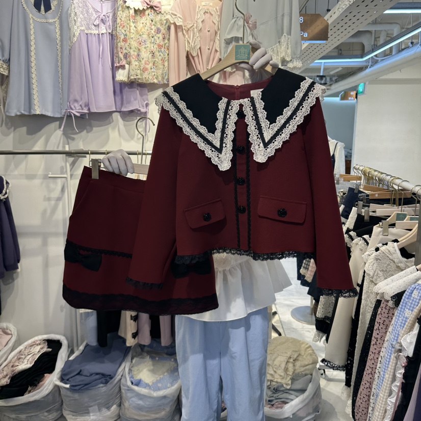 PAPA東大門代購女士新品推薦時尚熱賣休閑真品人氣套裝Papaine/HALMADE套裝圖色1