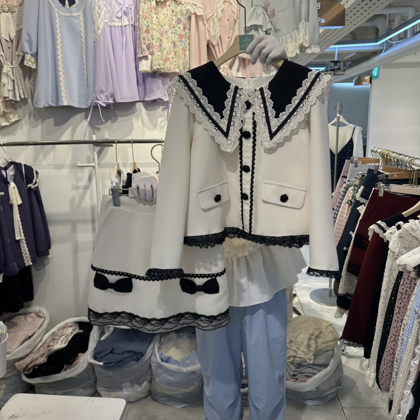 PAPA東大門代購女士新品推薦時尚熱賣休閑真品人氣套裝Papaine/HALMADE套裝圖色3