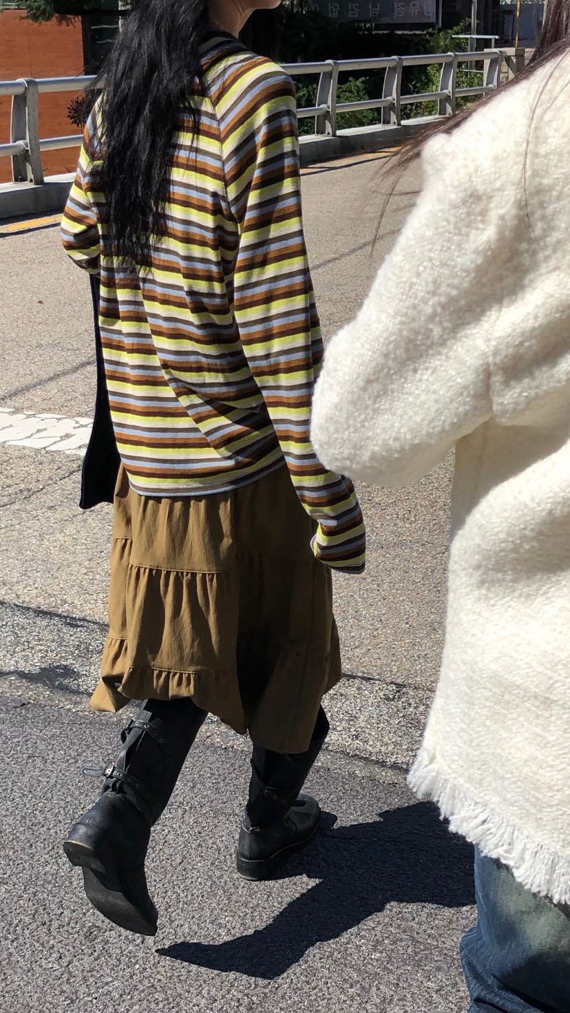 OVER RICH韓國代購女裝新款人氣休閑時尚熱賣真品長袖T恤OVER RICH長袖T恤