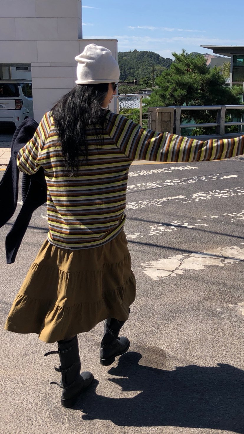 OVER RICH韓國代購女裝新款人氣休閑時尚熱賣真品長袖T恤OVER RICH長袖T恤
