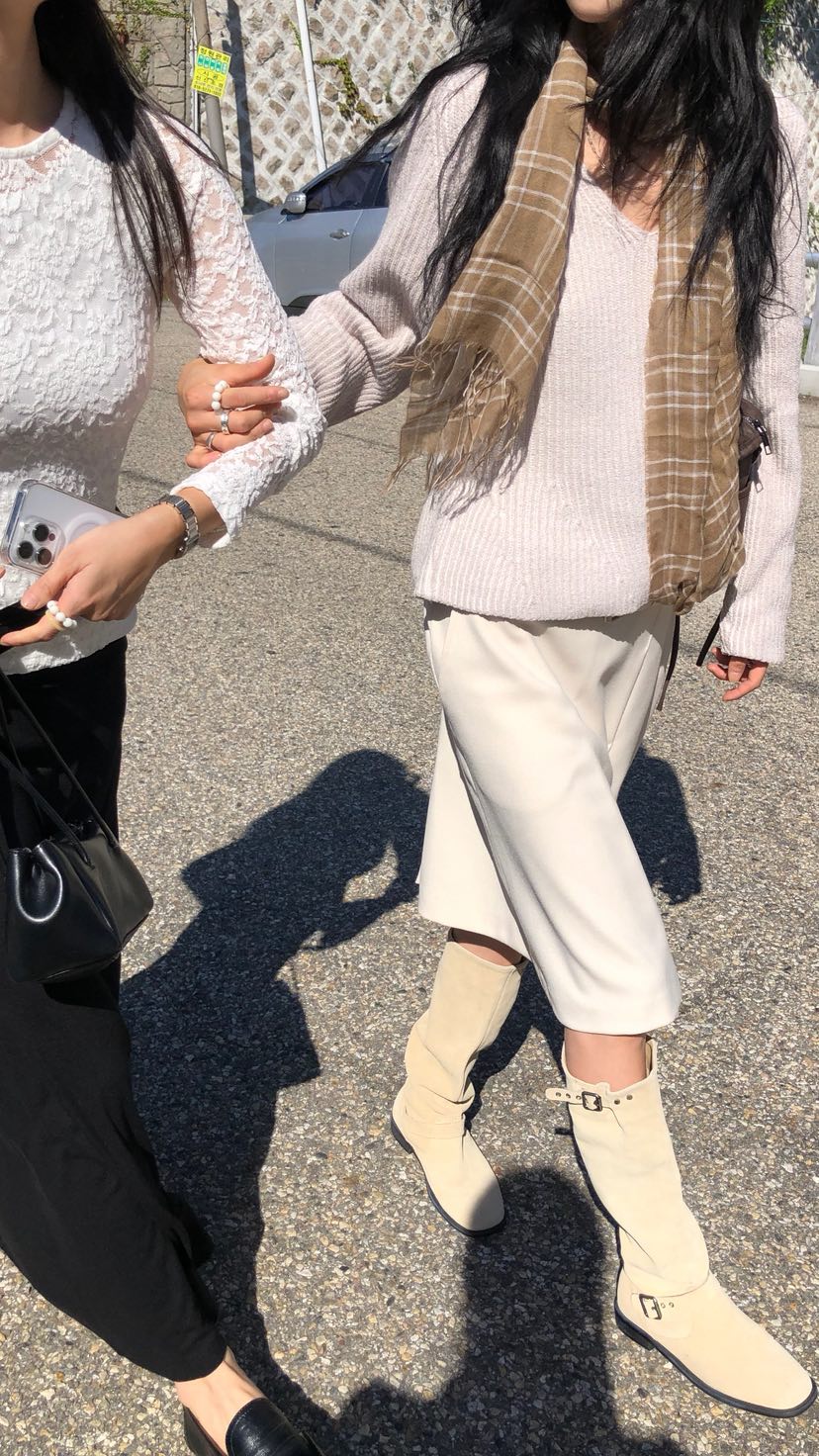 OVER RICH東大門實拍女裝新款真品熱賣半身裙中短裙含腰帶OVER RICH半身裙/中短裙