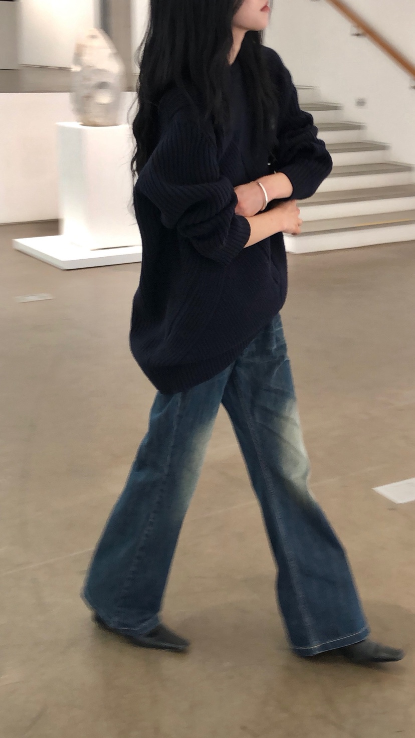 OVER RICH韓國代購女裝新品休閑時尚人氣推薦牛仔褲低幫OVER RICH牛仔褲