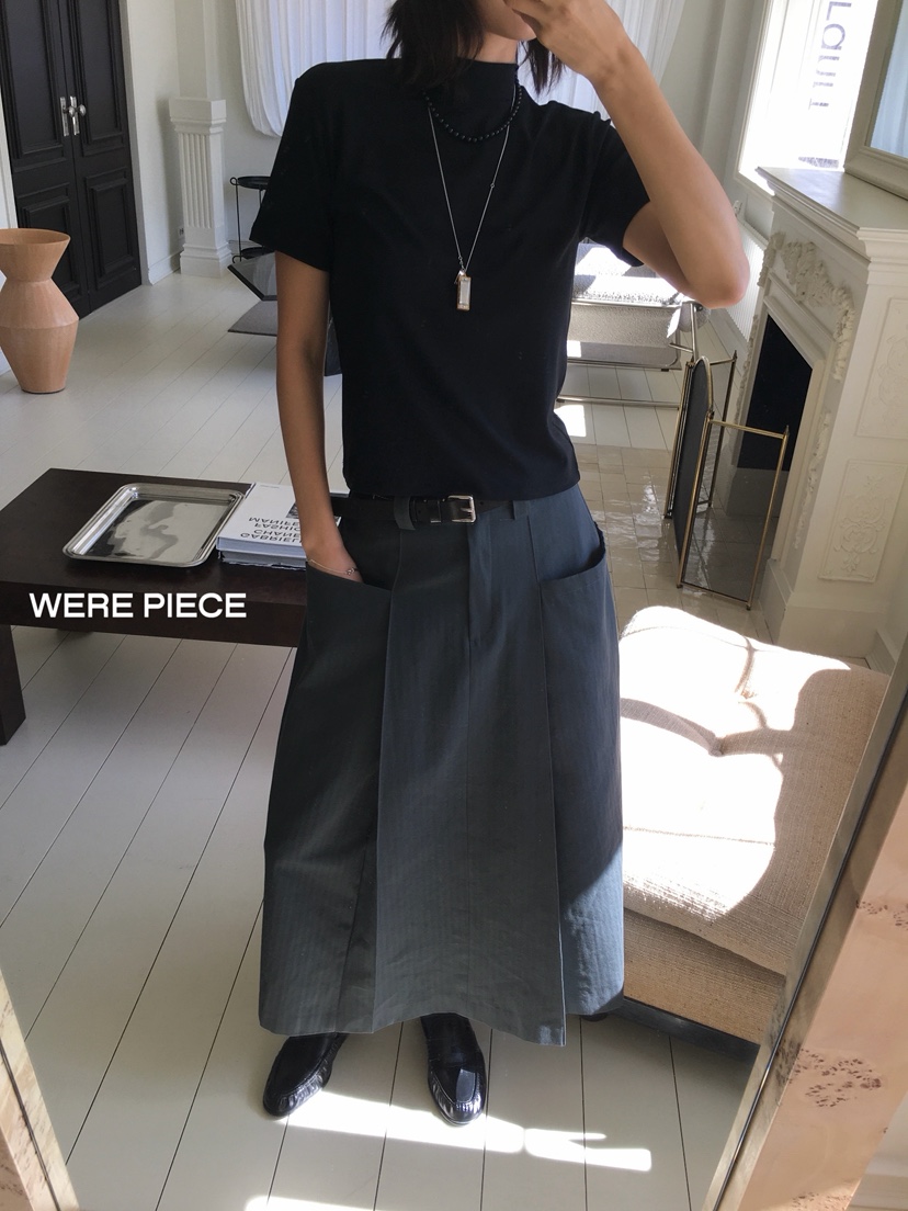 KARE/WEREPIECE東大門實拍女裝新款真品熱賣T恤刺繡高領KARE/WEREPIECET恤
