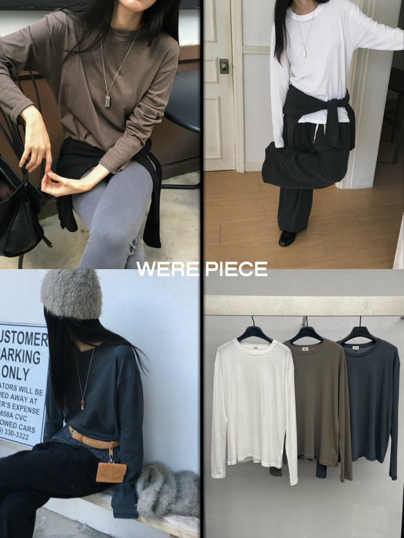 KARE/WEREPIECE東大門直郵女士新款人氣時尚休閑長袖T恤KARE/WEREPIECE長袖T恤