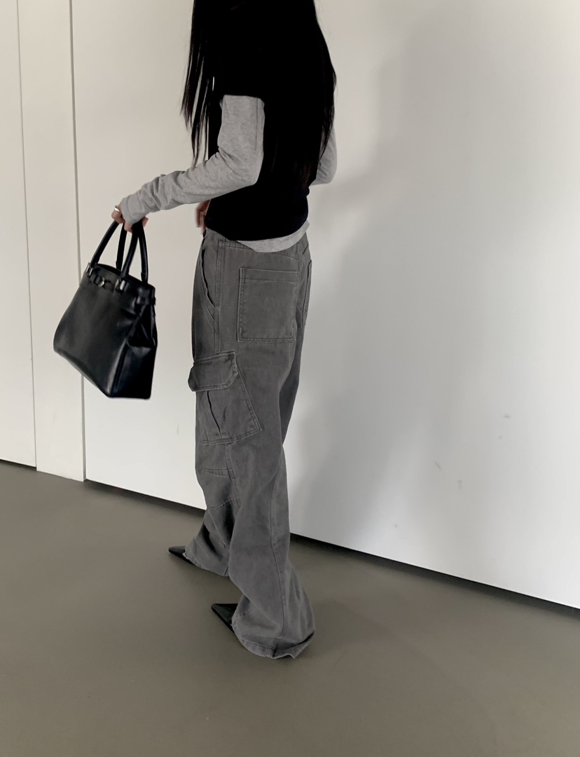 MUYBIEN東大門實拍女裝新品人氣休閑推薦時尚真品熱賣休閑褲MUYBIEN休閑褲