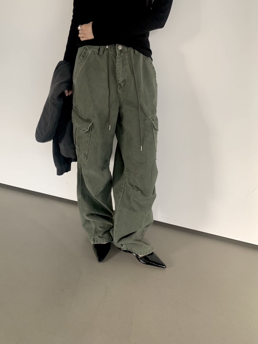 MUYBIEN東大門實拍女裝新品人氣休閑推薦時尚真品熱賣休閑褲MUYBIEN休閑褲