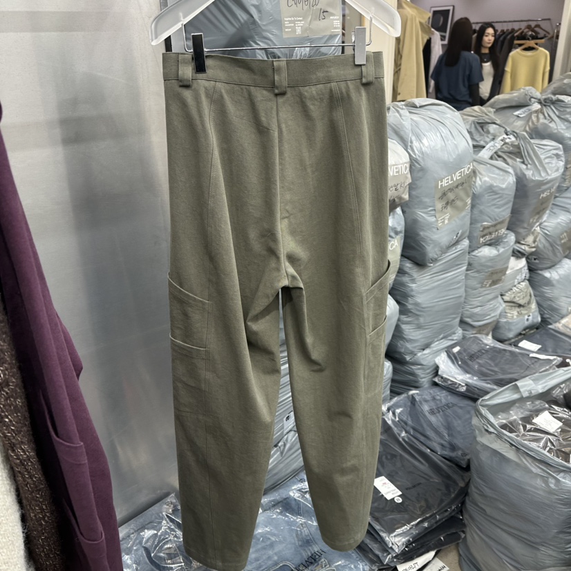 HELVETICA韓國代購女裝新品熱賣推薦時尚休閑褲工裝褲染色HELVETICA休閑褲