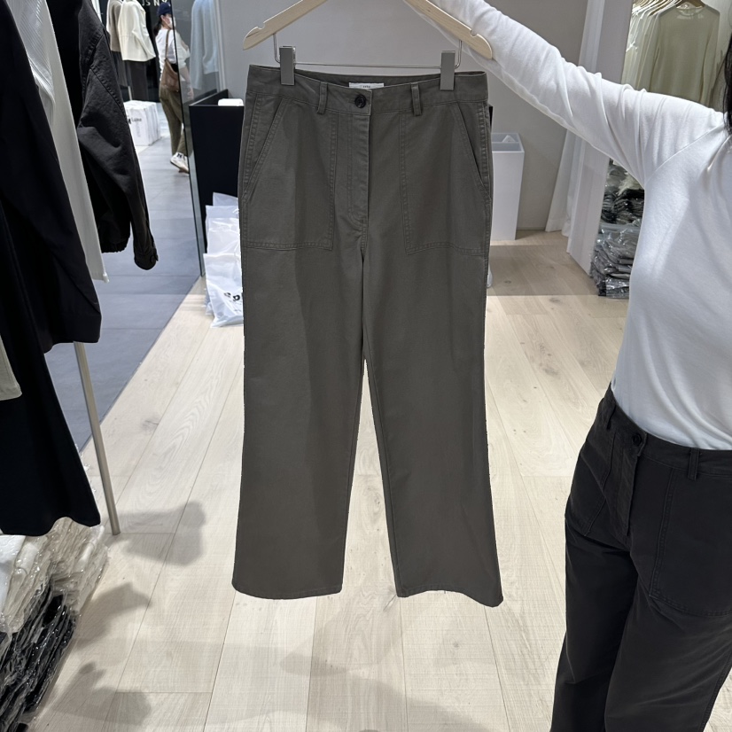 REHE韓國直郵女士新品休閑人氣推薦熱賣時尚休閑褲口袋水洗REHE休閑褲圖色1