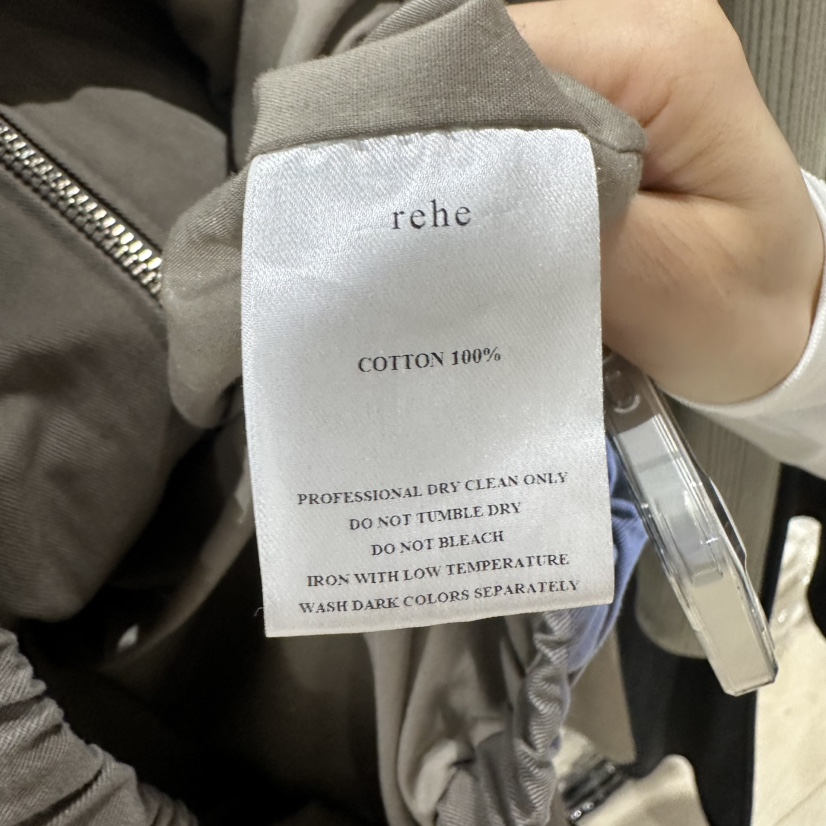 REHE東大門代購女裝新品人氣時尚推薦真品熱賣休閑夾克水洗REHE夾克