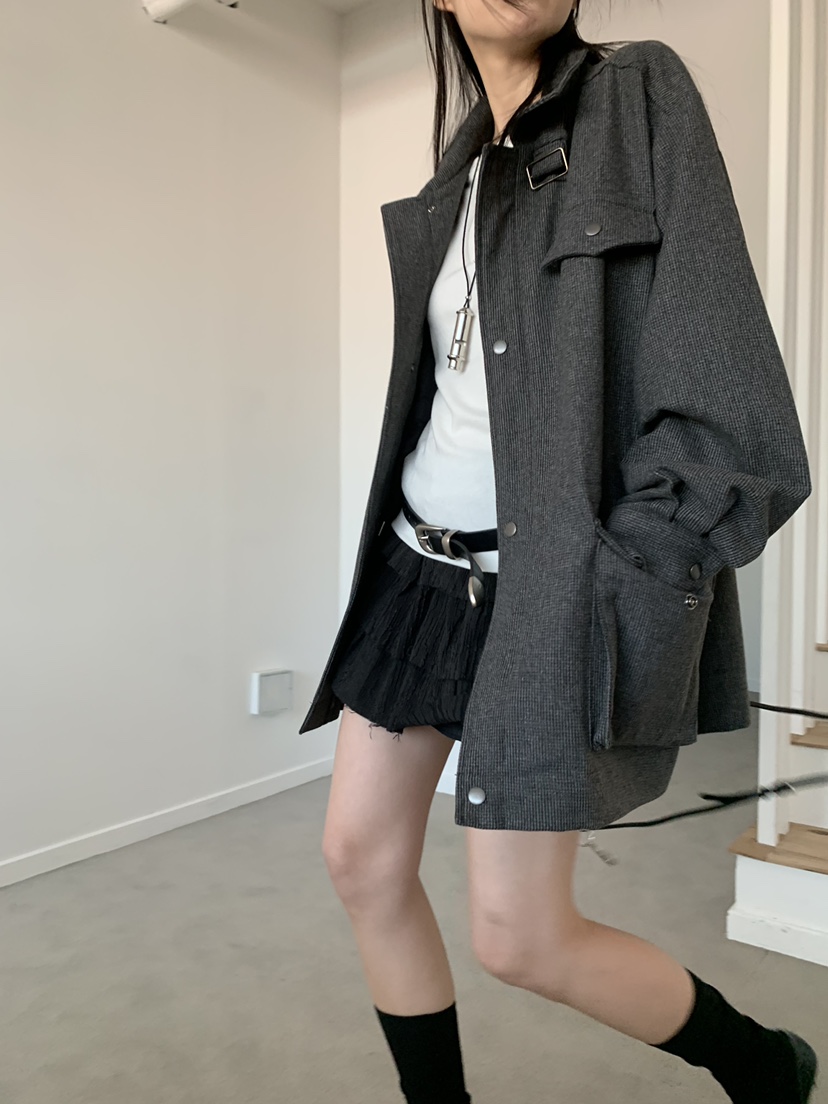 TRUE韓國代購女士新款真品人氣推薦休閑時尚熱賣夾克TRUE夾克