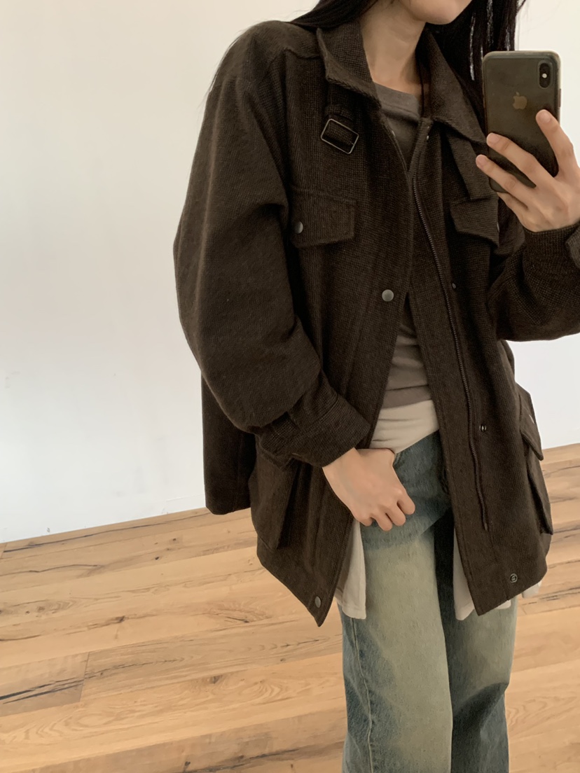 TRUE韓國代購女士新款真品人氣推薦休閑時尚熱賣夾克TRUE夾克