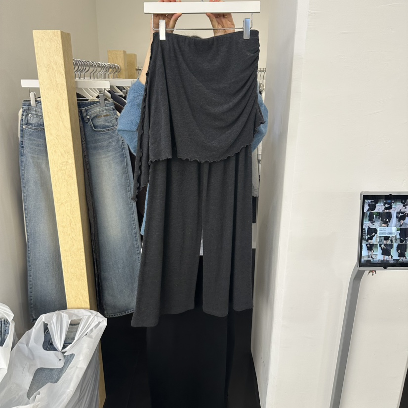 ARE東大門實拍女士新品時尚休閑推薦真品人氣裙褲披肩圍巾ARE裙褲