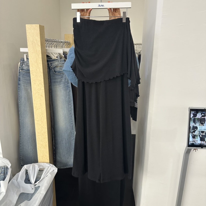 ARE東大門實拍女士新品時尚休閑推薦真品人氣裙褲披肩圍巾ARE裙褲圖色2
