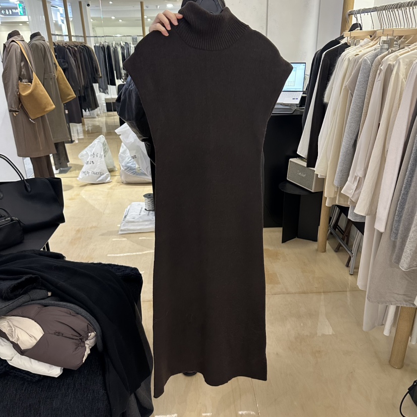 KOIVUE東大門直郵女裝新品人氣真品熱賣休閑時尚推薦連衣裙KOIVUE連衣裙圖色2棕色