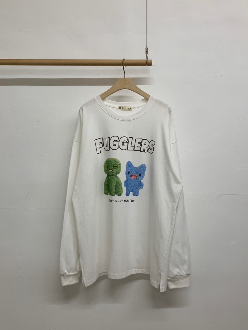 MORE THAN-P韓國代購女士新款時尚休閑真品人氣長袖T恤MORE THAN長袖T恤圖色3