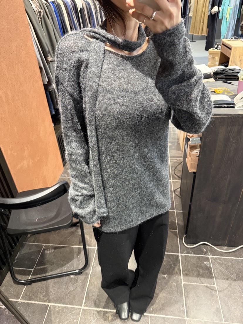 SOPHISTICATE東大門實拍女裝新品時尚推薦針織衫含圍巾羊駝SOPHISTICATE針織衫圖色3