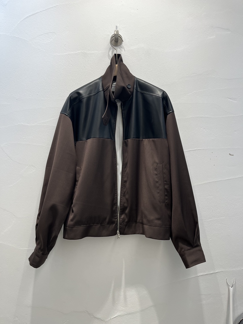 BROWN PAPER韓國直郵女裝新品時尚推薦真品熱賣夾克皮革BROWN PAPER夾克圖色1