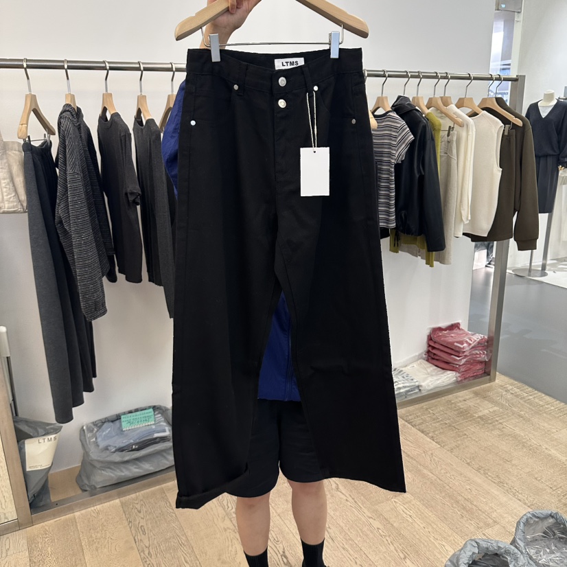 LTMS東大門實拍女士新款休閑時尚人氣推薦熱賣休閑褲雙按鈕LTMS休閑褲圖色2