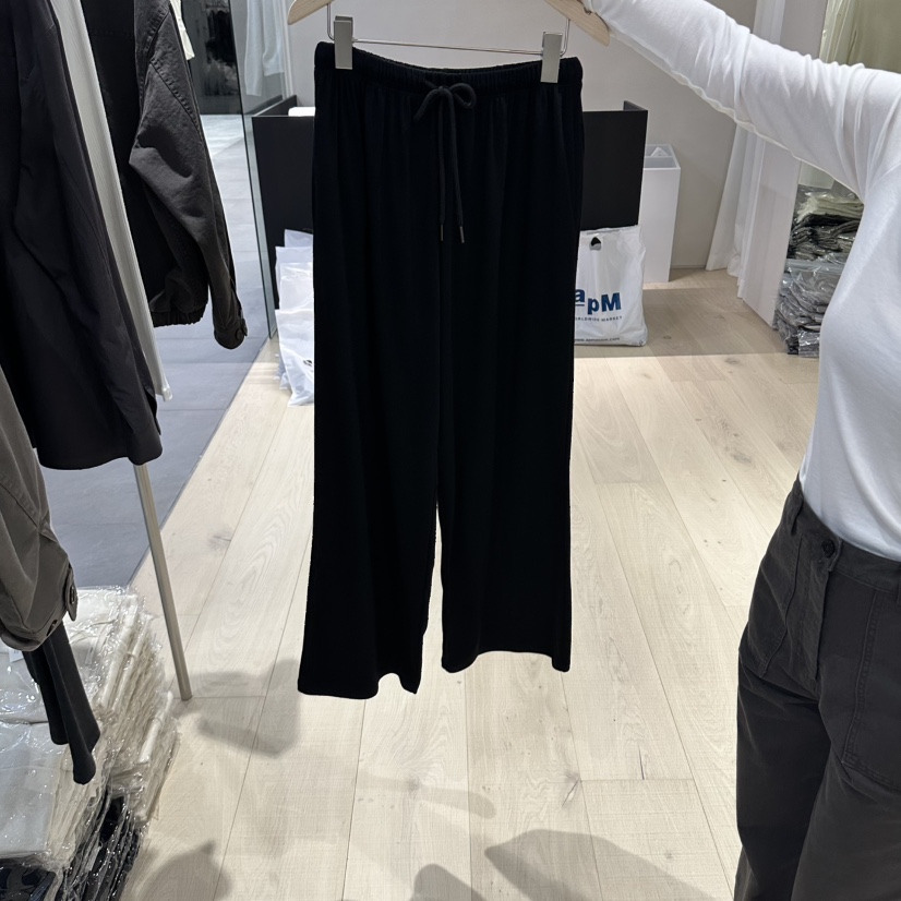 REHE東大門代購女士新品推薦休閑人氣真品時尚熱賣休閑褲REHE休閑褲圖色1黑色