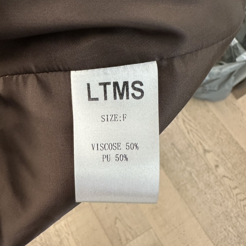 LTMS韓國直郵女裝新款時尚熱賣休閑真品推薦人氣夾克皮革LTMS夾克