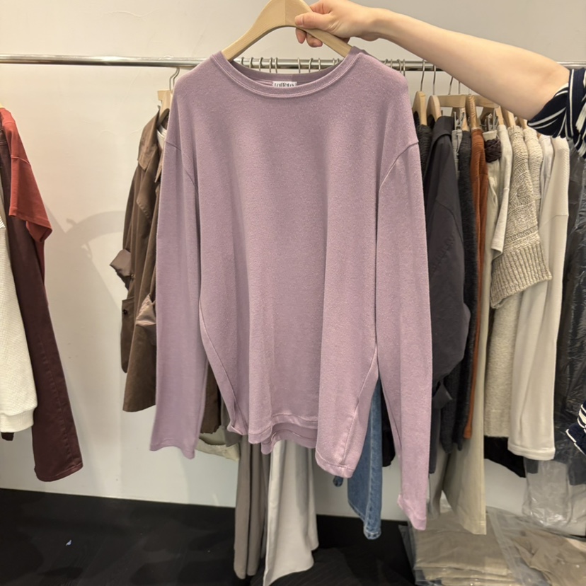 TAFFETA/MURET/ROBERTI東大門實拍女裝新款熱賣長袖T恤TAFFETA/MURET/ROBERTI長袖T恤圖色3