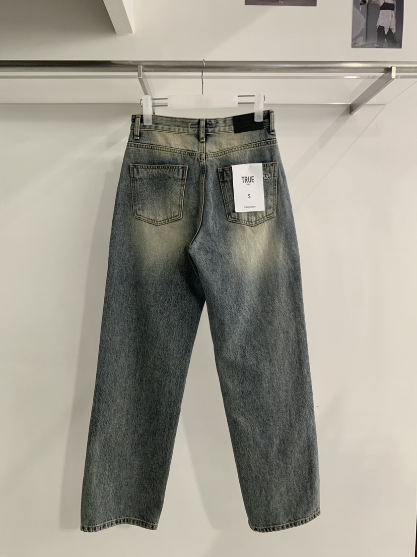 TRUE東大門代購女士新款熱賣休閑推薦真品時尚人氣牛仔褲TRUE牛仔褲