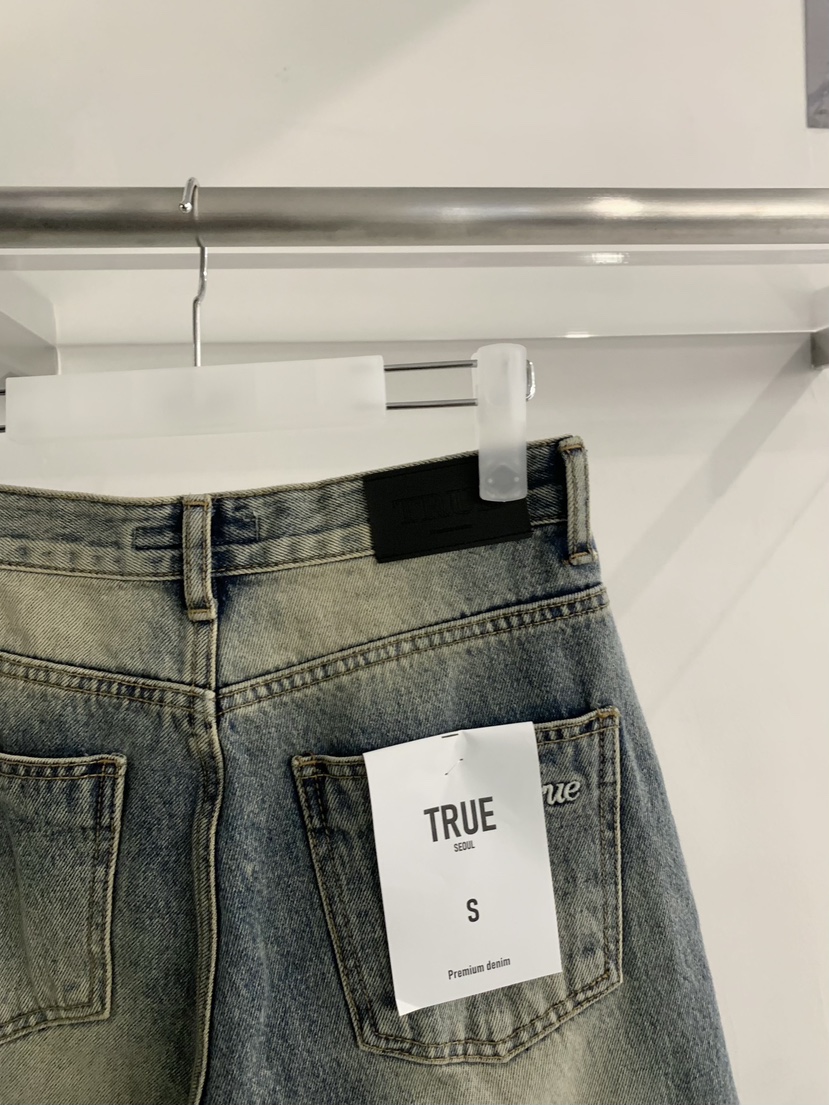 TRUE東大門代購女士新款熱賣休閑推薦真品時尚人氣牛仔褲TRUE牛仔褲